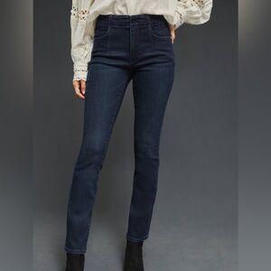 Pilcro High Rise Skinny Corset Jeans Dark Wash Size 32